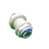 Raccord droit traverse paroi 3/8 fileté - 1/4 femelle Raccord droit traverse paroi 3/8 fileté - 1/4 femelle