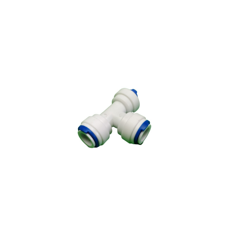 Raccord T femelle 1/4 - femelle 3/8 - femelle 3/8