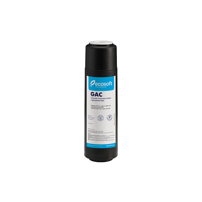 Filtre GAC 10 pouces pour osmoseur Ecosoft Filtre GAC 10 pouces pour osmoseur Ecosoft