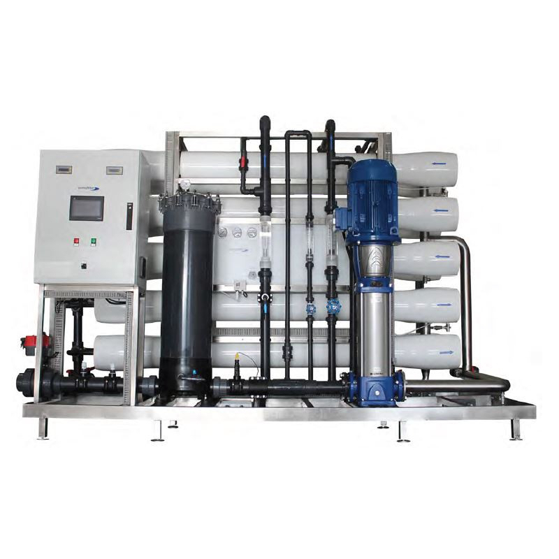 Osmoseur industriel à double osmose pour eau ultra-pure