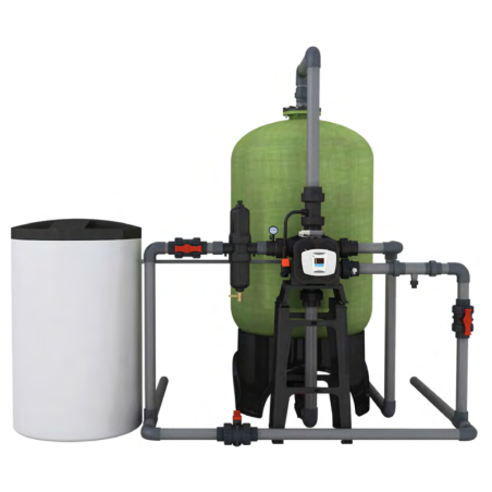 Adoucisseur industriel bibloc 900 à 1900 litres