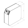 Robustos Max - Osmoseur pro 180 l/h avec mini réservoir Robustos Max - Osmoseur pro 180 l/h avec mini réservoir