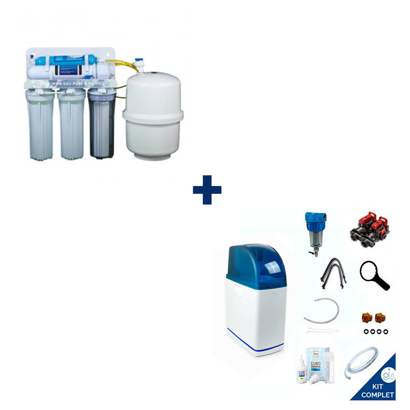 Kit promo adoucisseur + osmoseur Kit promo adoucisseur + osmoseur