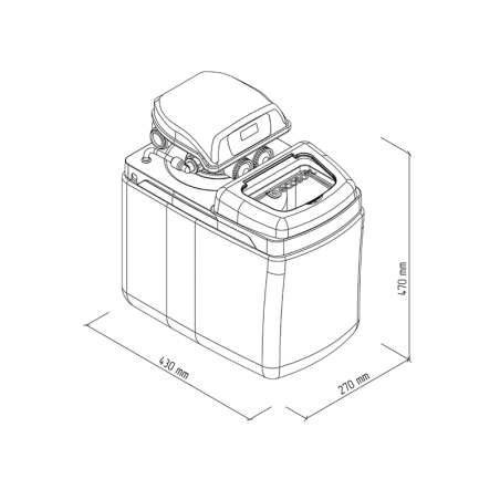 Adoucisseur Purificateur Premium Clack 10L, 15L et 20L