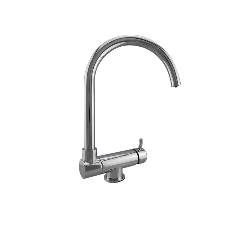 Robinet 3 voies pliable en nickel brossé Robinet 3 voies pliable en nickel brossé