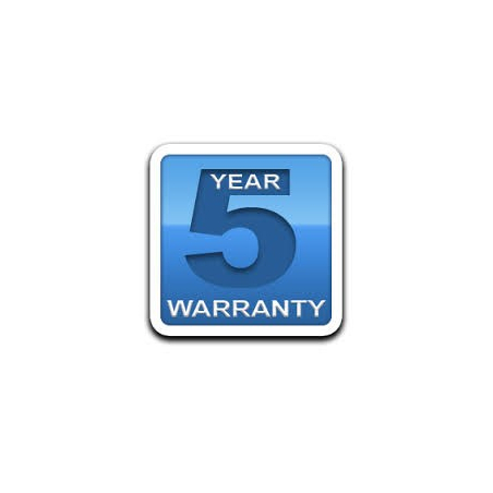 5 years warranty